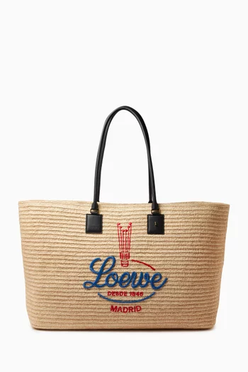XL Verano Tote Bag in Raffia