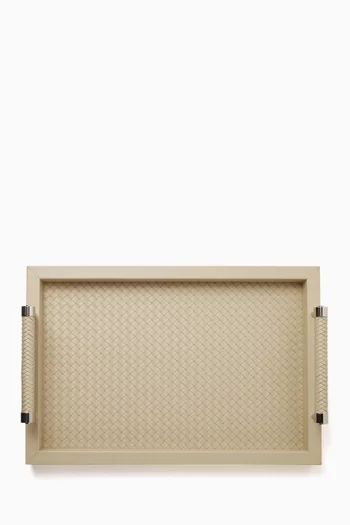 Small Diana Handwoven Rectangular Tray