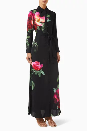 Chassidy Shirtdress in Cupro Blend