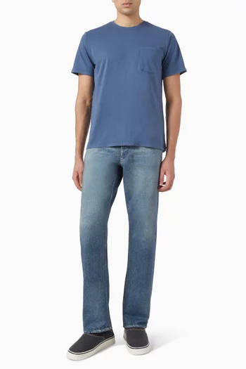 Garment Dye Classic Pocket T-shirt in Cotton