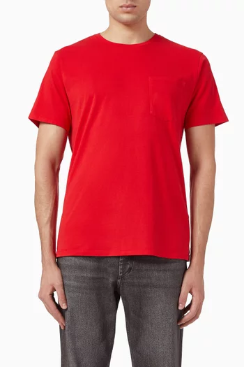 Garment Dye Classic Pocket T-shirt in Cotton
