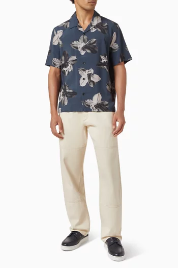 Avery Printed Shirt in Viscose