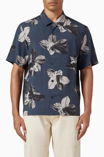 Avery Printed Shirt in Viscose