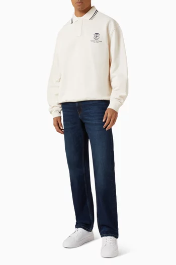 Country Club Rugby Sweatshirt in Cotton