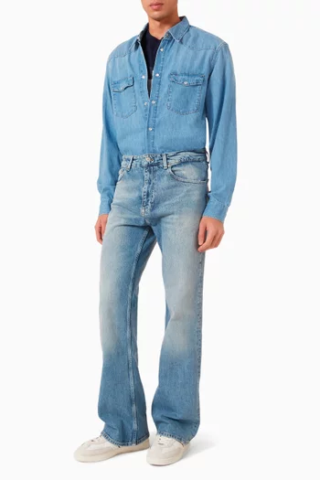 Western Shirt in Denim