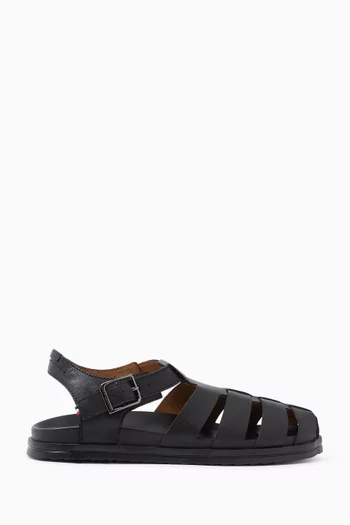 Fisherman Sandals in Leather