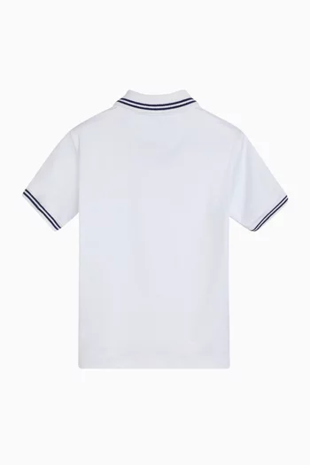 Logo Polo T-shirt in Cotton-jersey