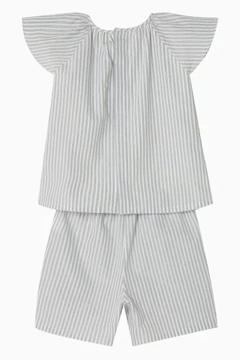 Striped Coordinated Set