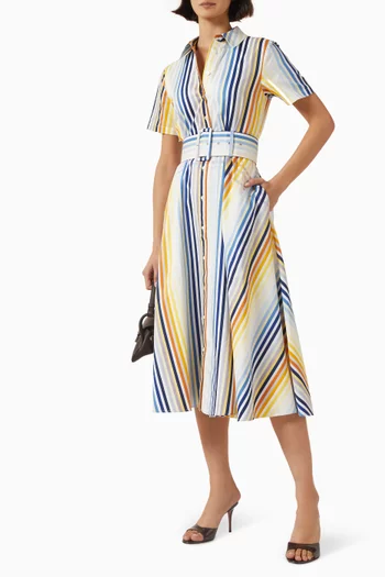 Jean Belted Shirtdress