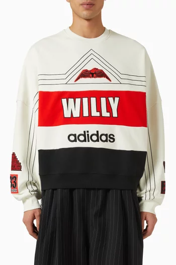 x Willy Chavarria NY Sweatshirt in Cotton-terry