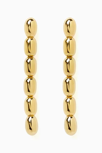 Edith Earrings in 18kt Gold PVD-Plated Stainless Steel