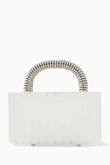 Small Yara Clutch in Acrylic