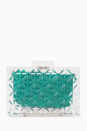 Maude Clutch in Acrylic