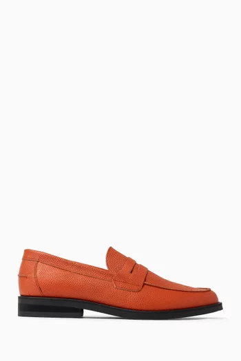 Wilde Duke Basketball Penny Loafers in Horween Leather
