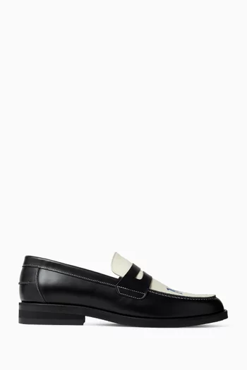 Wilde NY Penny Loafers in Leather