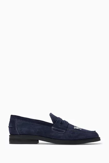 Wilde NY Penny Loafers in Suede