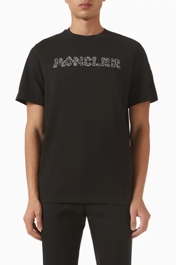 Graphic-print T-shirt in Cotton