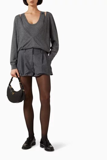 Scoopneck Tank Top in Cashmere