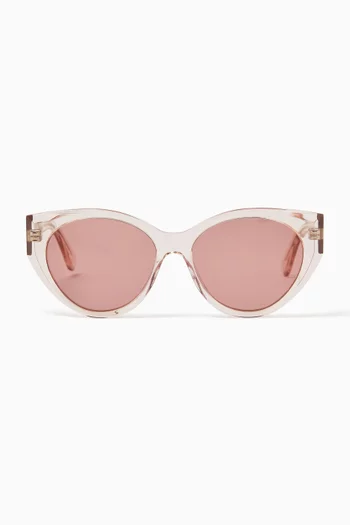 Edge Cat-eye Sunglasses in Acetate