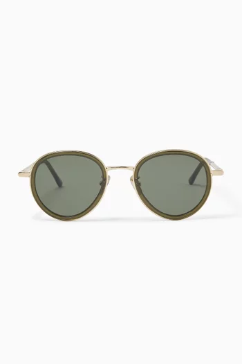 Day Sunglasses in Acetate & Metal