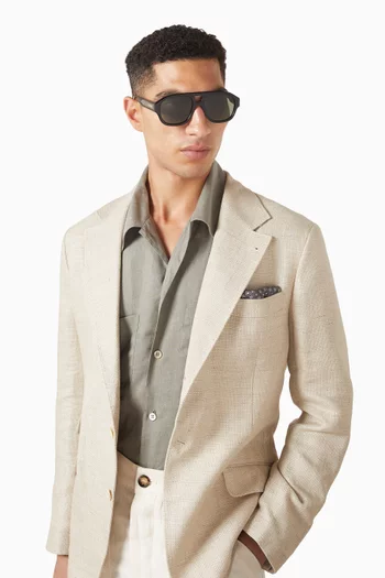 Day Aviator Sunglasses in Acetate