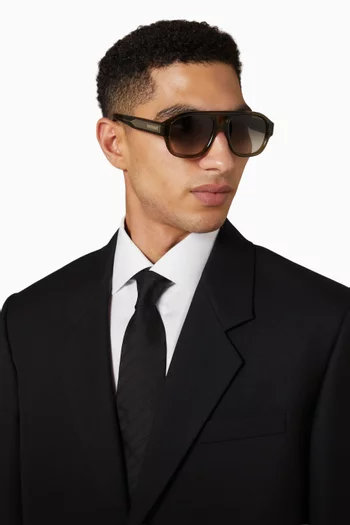 Day Geometric Sunglasses in Acetate