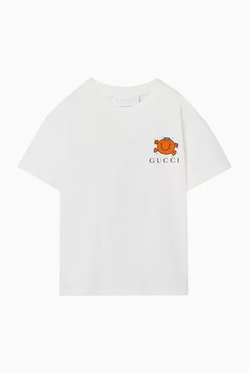 x MR. MEN™ LITTLE MISS™ Printed T-shirt in Cotton