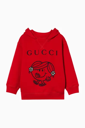 x MR. MEN™ LITTLE MISS™ Printed Sweatshirt in Cotton