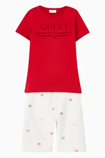 Logo T-shirt in Cotton