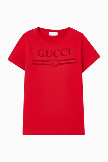 Logo T-shirt in Cotton