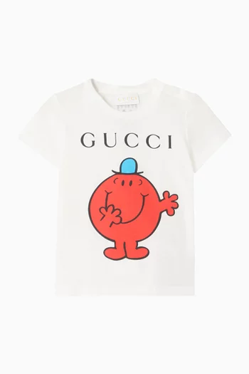 Graphic-print T-shirt in Cotton