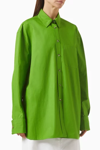 Newton Shirt in Organic Cotton Poplin