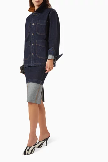 Wyatt Jacket in Denim