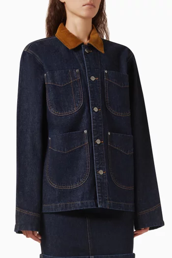 Wyatt Jacket in Denim