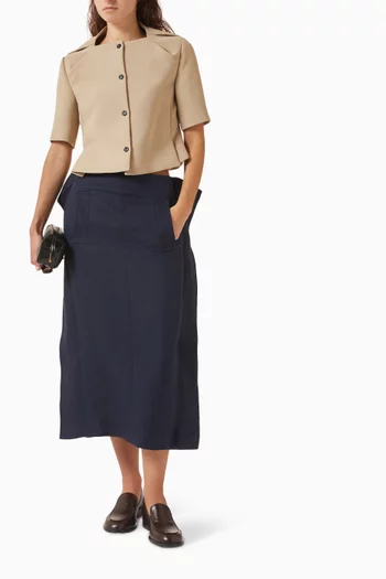 Gorgi Skirt in Linen