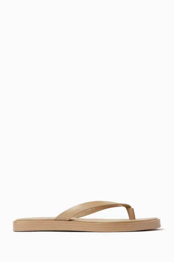 Korfos Flip-flop Sandals in Leather