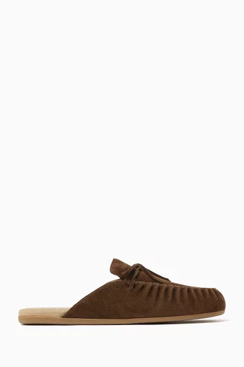 Brunch Mules in Suede