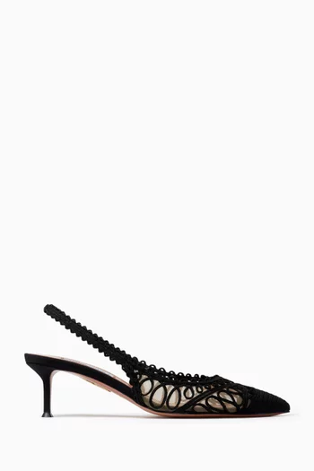 Kahlo 50 Slingback Pumps in Grosgrain
