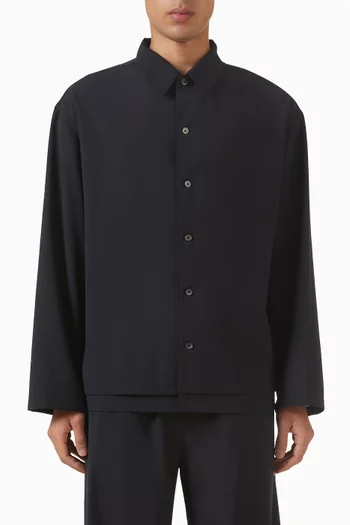 Double-layer Buttoned Shirt
