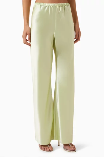 Tina Pants in Satin