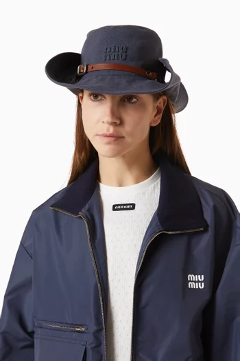 Drill Cowboy Hat in Cotton