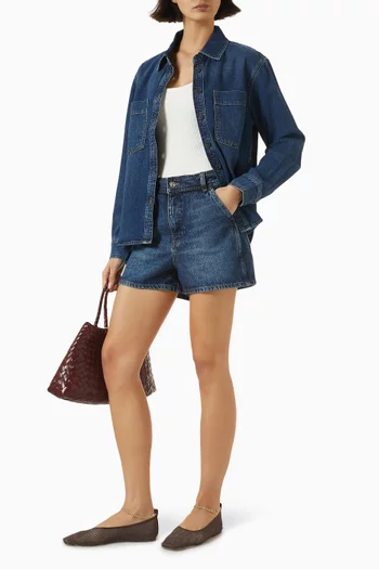 The Polished Shirt in Denim