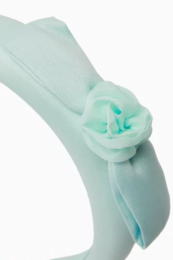 Flower Bow Headband