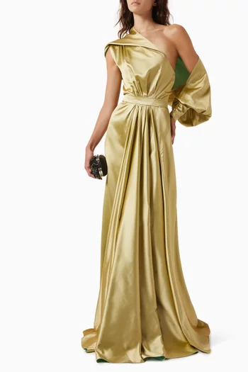 Amani Draped Gown