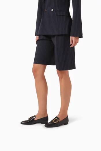 Boucle Loafers in Leather