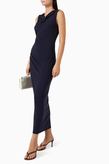 Kerilyn Ruched Dress in Jersey