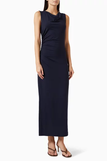 Kerilyn Ruched Dress in Jersey