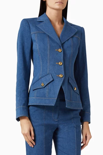 Randy Dickey Jacket in Denim