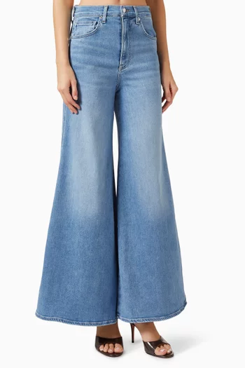 Jesse Ultra-flare Jeans in Denim
