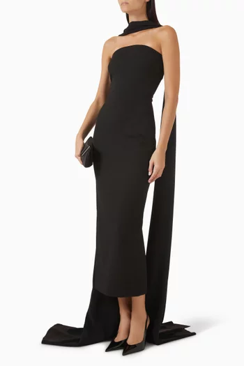Martine Scarf Midaxi Dress